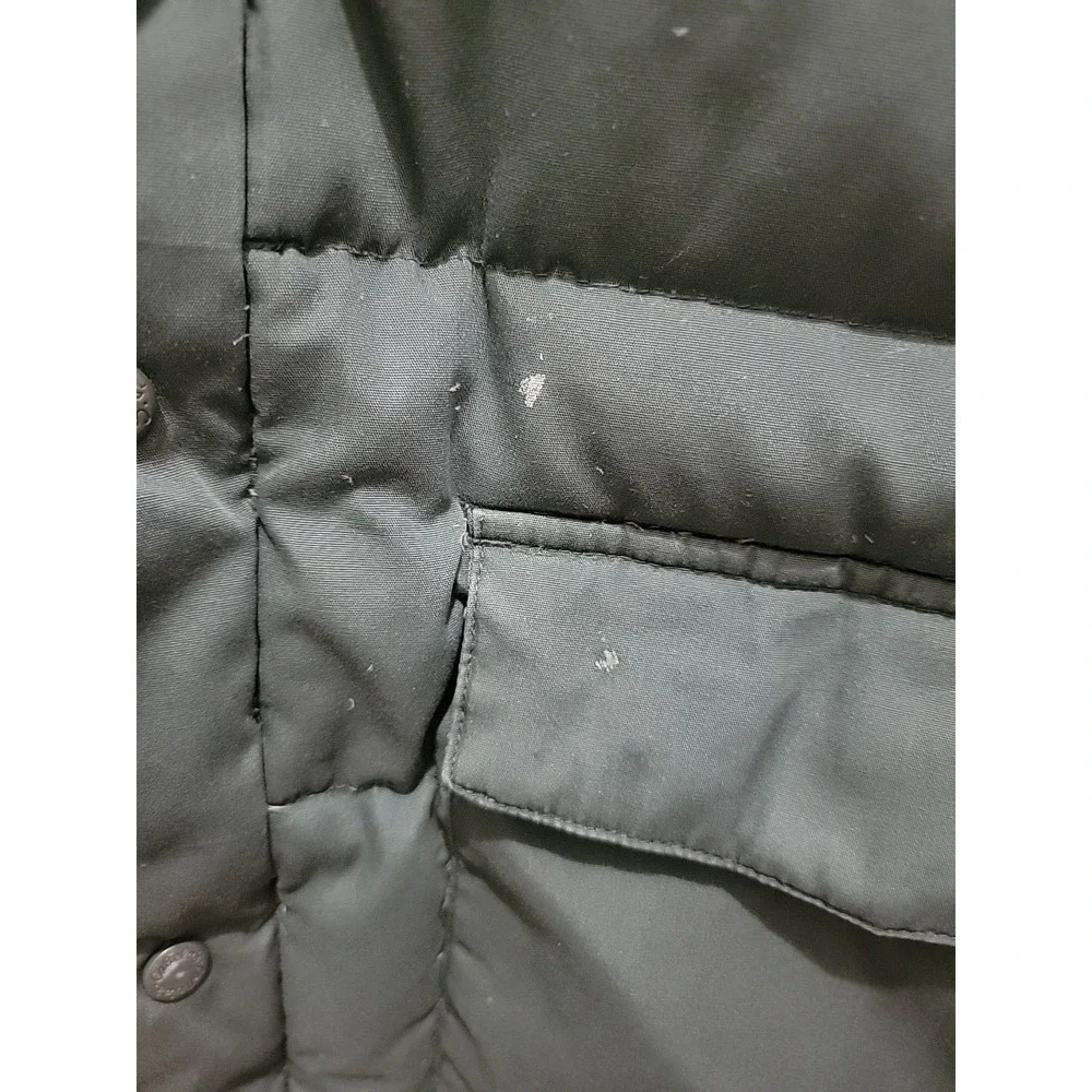 Cabela's Premier Northern Goose Down Dark Green Vest Size XL Tall